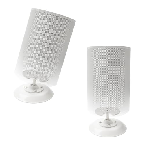 shinar Metall Schreibtischständer Lautsprecherständer Kompatibel mit Sonos Era 100 Schwenkbar bis zu 360°,Neigbar -70°/+70° Tischhalterung Zubehör für Sonos Era 100 Traglast max. 8 kg (2-Pack Weiß) shinar Metall Schreibtischständer Lautsprecherständer Kompatibel mit Sonos Era 100 Schwenkbar bis zu 360°,Neigbar -70°/+70° Tischhalterung Zubehör für Sonos Era 100 Traglast max. 8 kg (2-Pack Weiß) von shinar