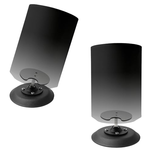 shinar Metall Schreibtischständer Lautsprecherständer Kompatibel mit Sonos Era 100 Schwenkbar bis zu 360°,Neigbar -70°/+70° Tischhalterung Zubehör für Sonos Era 100 Traglast max. 8 kg (2-Pack Schwarz) shinar Metall Schreibtischständer Lautsprecherständer Kompatibel mit Sonos Era 100 Schwenkbar bis zu 360°,Neigbar -70°/+70° Tischhalterung Zubehör für Sonos Era 100 Traglast max. 8 kg (2-Pack Schwarz) von shinar