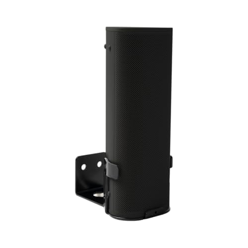 shinar Metall Wandhalterung Kompatibel mit Sonos Roam 1/2, Halterung Zubehör Ständer Kompatibel mit sonos Roam1/2 Verstellbare Halterung Max. 12 kg (Schwarz) von shinar