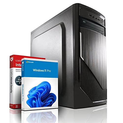 shinobee® Ultra V2 PC mit Intel Core i9 11900KF - Schneller Rechner - Computer für Büro & Home Office mit 5,3GHZ - 32GB RAM - 1TB SSD + 1TB HDD - DVD+RW - USB3.1 - WLAN - inkl Windows 11 Pro #7502 von shinobee