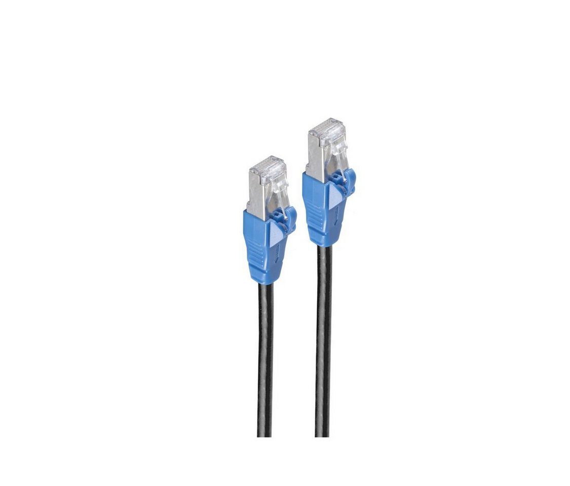 shiverpeaks® shiverpeaks®-BASIC-S--Patchkabel CAT 6a easy pull LAN-Kabel, RJ-45, (100 cm) von shiverpeaks®
