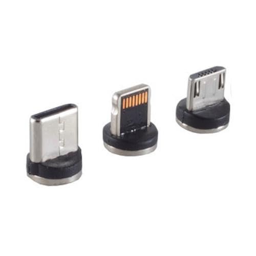 SHIVERPEAKS S/Conn Maximum connectivity Ersatz-Magnetstecker Set, 3in1 mit Halter (14-19003) Marke: von shiverpeaks