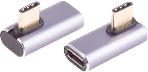 SHIVERPEAKS USB-C Adapter, 4.0, 90° Winkel Links/Rechts, VT Marke von shiverpeaks