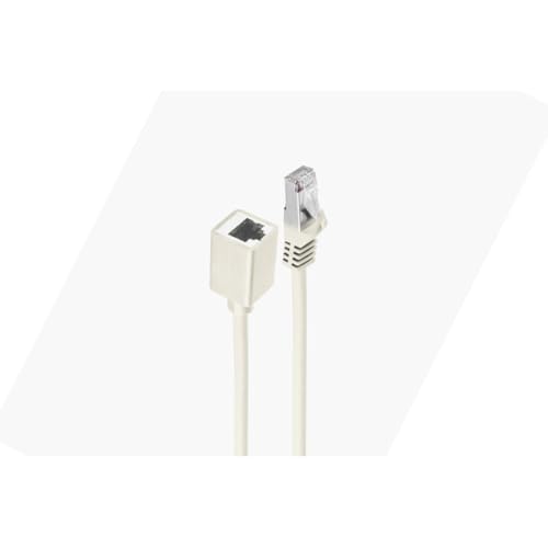 Shiverpeaks RJ45 Patchkabelverlängerung S/FTP, grau, 1,0m von shiverpeaks