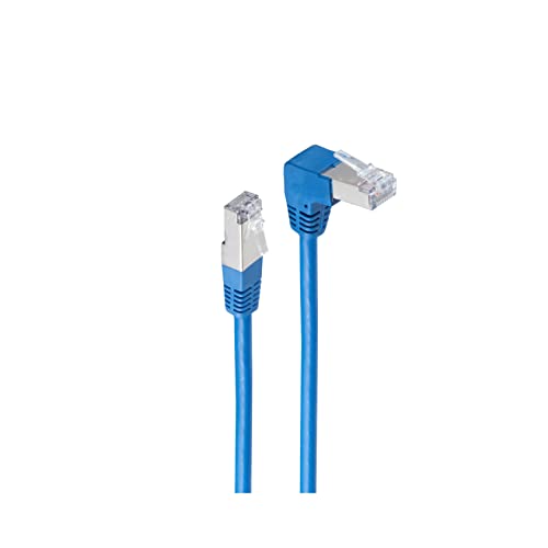 Shiverpeaks BS08-64011 Basic-S Patchkabel Kat. 6, S/FTP, 0,50m blau von shiverpeaks