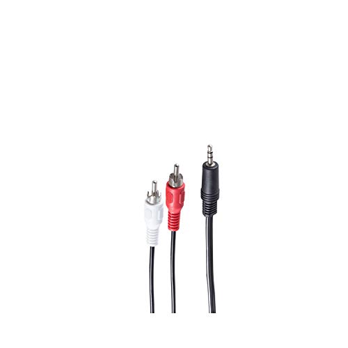 Shiverpeaks BS30832-5 BASIC-S Audiokabel, 2X Cinchstecker schwarz Shiverpeaks BS30832-5 BASIC-S Audiokabel, 2X Cinchstecker schwarz von shiverpeaks