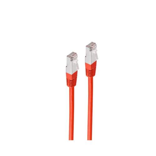 Shiverpeaks Patchkabel cat 6 S/FTP PIMF Halogenfrei rot 1m von shiverpeaks