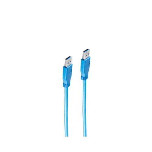 USB Kabel A Stecker/A Stecker USB 3.0 blau 3m USB Kabel A Stecker/A Stecker USB 3.0 blau 3m von shiverpeaks