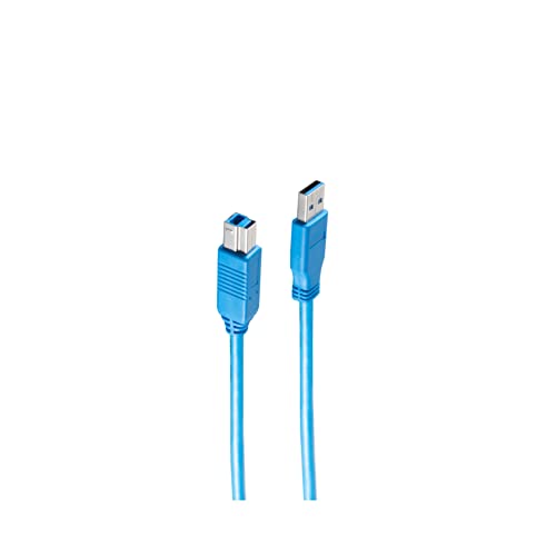 Shiverpeaks BS77033 Basic-S USB 3.0 Kabel, A-Stecker auf B-Stecker, 3m Shiverpeaks BS77033 Basic-S USB 3.0 Kabel, A-Stecker auf B-Stecker, 3m von shiverpeaks