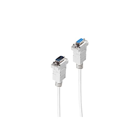 Shiverpeaks BS78045-5 Basic-S 9 Polig SUB-D Kabel, Stecker auf Kupplung von shiverpeaks