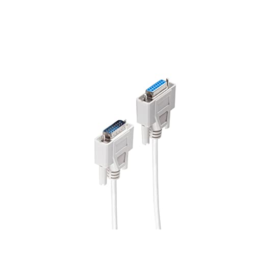 Shiverpeaks BS78047-2 Basic-S 15 Polig SUB-D Kabel, Stecker auf Kupplung von shiverpeaks