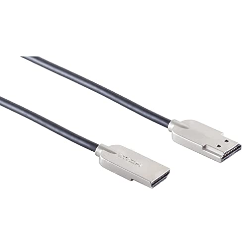 Shiverpeaks HDMI Kabel, 4K, ultra slim, schwarz, 1,0m von shiverpeaks