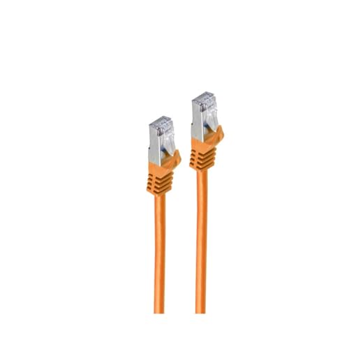 Shiverpeaks RJ45 Patchkabel m. CAT 7 Rohkabel PIMF orange 15m von shiverpeaks