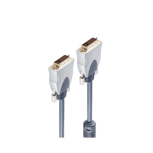 Shiverpeaks® DVI-D Verbindungskabel, 24+1, Dual-Link, vergoldete Kontakte, mit 2x Ferrit, 15m von shiverpeaks