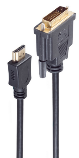 shiverpeaks BASIC-S HDMI - DVI-D 18+1 Kabel, Länge: 2,0 m von shiverpeaks