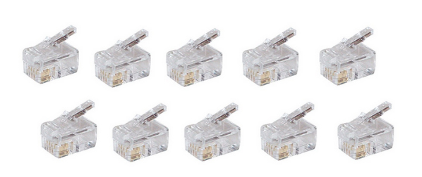 shiverpeaks BASIC-S Modular-Stecker RJ10/14, ungeschirmt von shiverpeaks