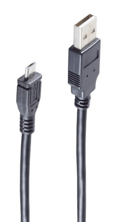 shiverpeaks BASIC-S USB 2.0 Micro Kabel, USB-A - Micro USB-B von shiverpeaks