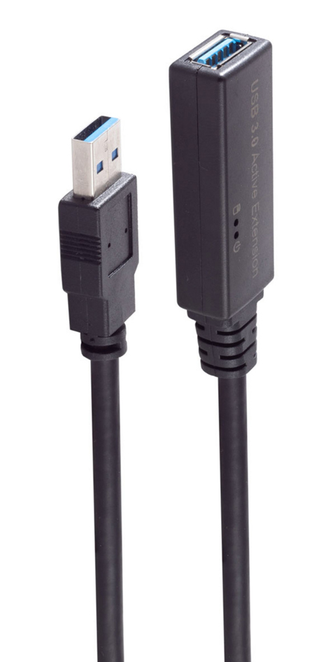 shiverpeaks BASIC-S USB 3.0 Verlängerungskabel Aktiv, 20,0 m von shiverpeaks