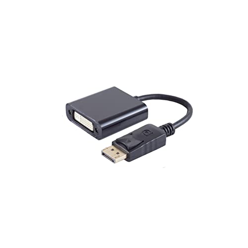 shiverpeaks BS14-05007 Adapterkabel Displayport DVI schwarz - Adapter für Kabel (Displayport, DVI, männlich/weiblich, schwarz) von shiverpeaks