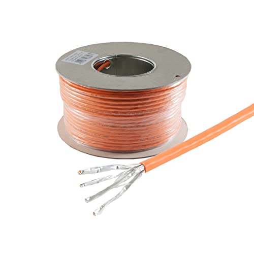 shiverpeaks Einziehbares Roll/anzupassen 100 m CAT7 S/FTP (STP) orange Netzwerk-Kabel – Kabel Netzwerk-(100 m, CAT7, S/FTP (STP), orange) von shiverpeaks