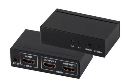 shiverpeaks PROFESSIONAL HDMI Splitter, 2 Ausgänge von shiverpeaks