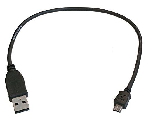 30cm kurzes USB Kabel (A auf Micro-B) Datenkabel | Ladekabel | Sync-Kabel von shortix