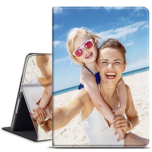 SHUMEI Custom Photo für iPad 10,2 Zoll Hülle 2019 2020, 7/8Generation Mikrofaserfutter Weiche TPU-Hülle Auto Sleep/Wake iPad Smart Cover Schutzleder Personalisiertes Bild von shumei