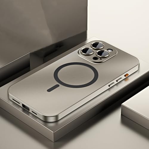 sifteng Magnetische Lade-Aluminium-Metall-Stoßstange, matte Schale, vollständig umwickelte Handyhülle, Anti-Kollisions-Schutzhülle sifteng Magnetische Lade-Aluminium-Metall-Stoßstange, matte Schale, vollständig umwickelte Handyhülle, Anti-Kollisions-Schutzhülle von sifteng