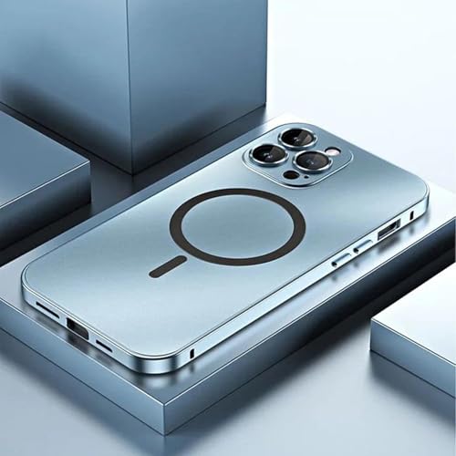 sifteng Magnetische Lade-Aluminium-Metall-Stoßstange, matte Schale, vollständig umwickelte Handyhülle, Anti-Kollisions-Schutzhülle sifteng Magnetische Lade-Aluminium-Metall-Stoßstange, matte Schale, vollständig umwickelte Handyhülle, Anti-Kollisions-Schutzhülle von sifteng