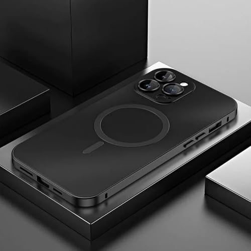 sifteng Magnetische Lade-Aluminium-Metall-Stoßstange, matte Schale, vollständig umwickelte Handyhülle, Anti-Kollisions-Schutzhülle sifteng Magnetische Lade-Aluminium-Metall-Stoßstange, matte Schale, vollständig umwickelte Handyhülle, Anti-Kollisions-Schutzhülle von sifteng