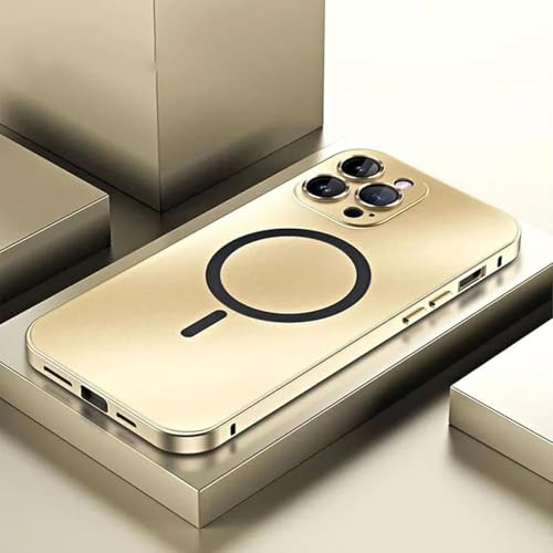 sifteng Magnetische Lade-Aluminium-Metall-Stoßstange, matte Schale, vollständig umwickelte Handyhülle, Anti-Kollisions-Schutzhülle sifteng Magnetische Lade-Aluminium-Metall-Stoßstange, matte Schale, vollständig umwickelte Handyhülle, Anti-Kollisions-Schutzhülle von sifteng