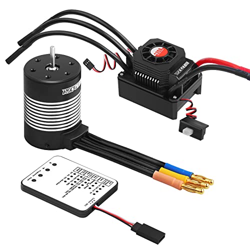 3650 5900KV Bürstenloser RC Motor und 120A ESC & Programm Karten Set Wasserdicht Motor ESC Combo Update Teile für 1:10 Maßstab RC Buggy/Rallyefahren Autos 3650 5900KV Bürstenloser RC Motor und 120A ESC & Programm Karten Set Wasserdicht Motor ESC Combo Update Teile für 1:10 Maßstab RC Buggy/Rallyefahren Autos von sikkeby