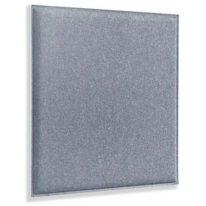 2 silentec Akustikpaneele Decke colorPAD® Flat 425606, hellgrau 62,0 x 62,0 cm von silentec