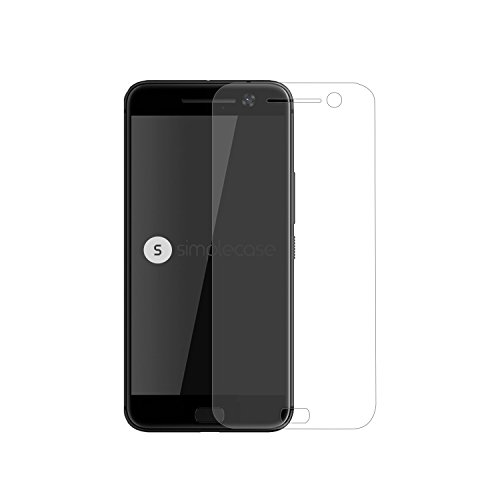 Simplecase Panzerglas passend zu HTC one M10 , Premium Displayschutz , Schutz durch Extra Härtegrad 9H , Case Friendly , Echtglas / Verbundglas / Panzerglasfolie , Transparent - 1 Stück von simplecase