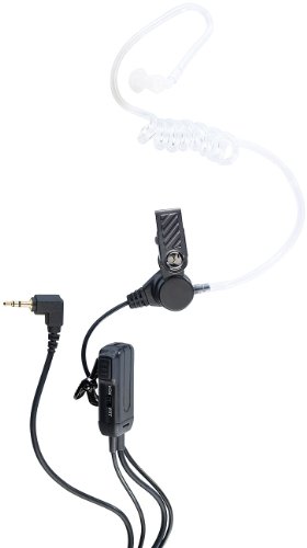 simvalley Communications Security Headset: Walkie-Talkie-Schallschlauch-Headset 2er Set (Security Kopfhörer, Schallschlauch Kopfhörer, Funk Ohrhörer) von simvalley