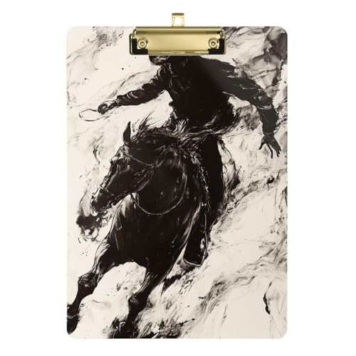 Western Cowboy Klemmbrett Haken Kunststoff für Lehrer Krankenpflege Größe 9 x 12 Western Cowboy Klemmbrett Haken Kunststoff für Lehrer Krankenpflege Größe 9 x 12 von siphylline