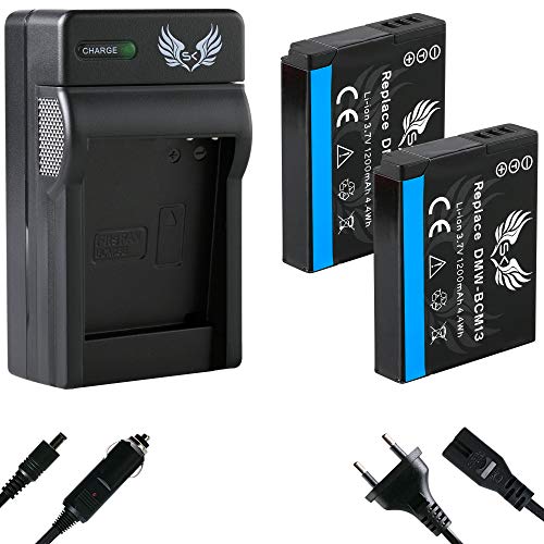 2X SK Akku Ersatz für Sony NP-BX1 1100mAh + Charger Sony ZV-1 II ZV-1 / Cyber-Shot DSC RX1R II RX100 I II III IV V VI VII - CX647 H400 - WX500 von skgames