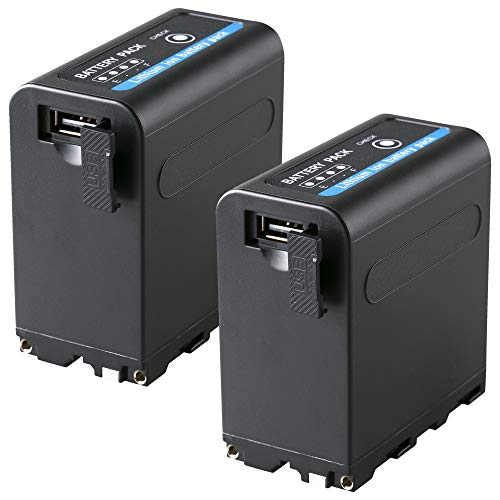 2X SK Akku Ersatz für Sony NP-F980 |- 7850mAh - LG Zellen -| Akku NP-F550 NP-F750 NP-F960 NP-F970 NP-F990 / 5V USB Ausgang und DC 8,4V EIN & Ausgang 2X SK Akku Ersatz für Sony NP-F980 |- 7850mAh - LG Zellen -| Akku NP-F550 NP-F750 NP-F960 NP-F970 NP-F990 / 5V USB Ausgang und DC 8,4V EIN & Ausgang von skgames
