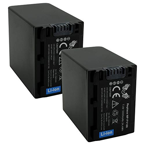 2X SK Akku Sony NP-FV100 | 3300mAh | für Sony DCR-SX63 DCR-SX85 HDR-CX900 HDR-PJ740 HDR-PJ810 HDR-VG900 /// NP-FV50 NP-FV70 NP-FV120 2X SK Akku Sony NP-FV100 | 3300mAh | für Sony DCR-SX63 DCR-SX85 HDR-CX900 HDR-PJ740 HDR-PJ810 HDR-VG900 /// NP-FV50 NP-FV70 NP-FV120 von skgames