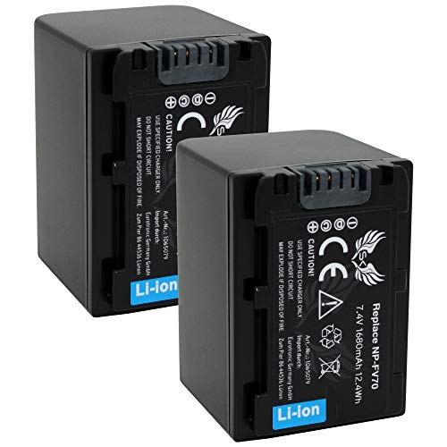 2X SK Akku Sony NP-FV70 | 1680mAh | für Sony DCR-SX63 DCR-SX85 HDR-CX900 HDR-PJ740 HDR-PJ810 HDR-VG900 /// NP-FV50 NP-FV100 NP-FV120 2X SK Akku Sony NP-FV70 | 1680mAh | für Sony DCR-SX63 DCR-SX85 HDR-CX900 HDR-PJ740 HDR-PJ810 HDR-VG900 /// NP-FV50 NP-FV100 NP-FV120 von skgames