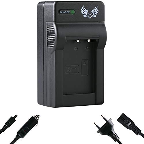 SK Akku Charger für Sony NP-BX1 - Ladegerät ist passend zu Sony ZV-1 II ZV-1 / Cyber-Shot DSC RX1R II RX100 I II III IV V VI VII - CX647 HX400V SK Akku Charger für Sony NP-BX1 - Ladegerät ist passend zu Sony ZV-1 II ZV-1 / Cyber-Shot DSC RX1R II RX100 I II III IV V VI VII - CX647 HX400V von SK Games