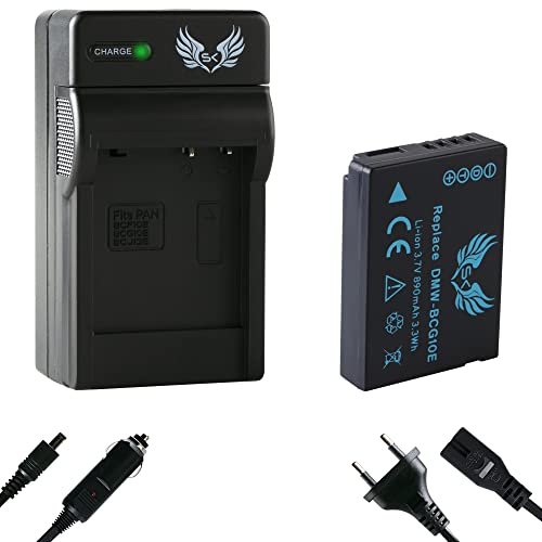 SK Akku Ersatz für Panasonic DMW-BCG10 / DMW-BCG10E 890mAh + Ladegerät Panasonic DMW BCG10 BCG10E TZ25 TZ31 TZ36 TZ65 ZS7 ZS15 ZS20 ZS25 ZR1 ZX3 3D1 SK Akku Ersatz für Panasonic DMW-BCG10 / DMW-BCG10E 890mAh + Ladegerät Panasonic DMW BCG10 BCG10E TZ25 TZ31 TZ36 TZ65 ZS7 ZS15 ZS20 ZS25 ZR1 ZX3 3D1 von skgames