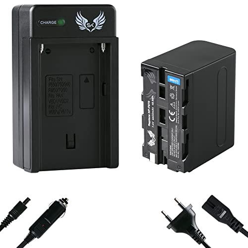 SK Akku Ersatz für Sony NP-F970 |- 6600mAh -| + Charger für Sony Akku NP-F550 NP-F730 NP-F750 NP-F960 NP-F980 NP-F990 // Blitzgeräte Videoleuchten SK Akku Ersatz für Sony NP-F970 |- 6600mAh -| + Charger für Sony Akku NP-F550 NP-F730 NP-F750 NP-F960 NP-F980 NP-F990 // Blitzgeräte Videoleuchten von skgames