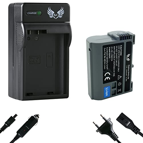SK Akku Nikon EN-EL15b 2040mAh + Ladegerät EN-EL15c EN-EL15a EN-EL15 für Nikon // Z6 II Z7 II // Z5 Z6 Z7 D500 D600 D750 D800 D810 D850 D7200 D7500 SK Akku Nikon EN-EL15b 2040mAh + Ladegerät EN-EL15c EN-EL15a EN-EL15 für Nikon // Z6 II Z7 II // Z5 Z6 Z7 D500 D600 D750 D800 D810 D850 D7200 D7500 von skgames