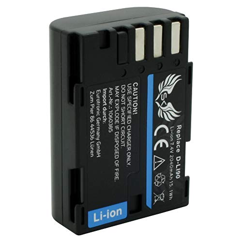 SK Akku Pentax D-Li90 | 2040mAh | für Pentax K-01 / K3 K-3 K-3 II / K5 K-5 K-5 II K-5 IIs / K7 K-7 / 645D 645Z D-LI90 und weitere SK Akku Pentax D-Li90 | 2040mAh | für Pentax K-01 / K3 K-3 K-3 II / K5 K-5 K-5 II K-5 IIs / K7 K-7 / 645D 645Z D-LI90 und weitere von skgames