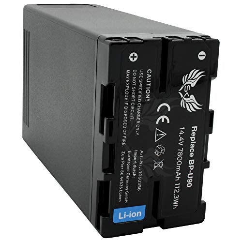 SK Akku Sony BP-U90 | 7800mAh | für Sony PMW-150 200 300 / PMW-EX1 EX3 F3 // PXW-FS5 PXW-FS7 X180 X200 /// BP-U30 BP-U60 BP-U95 SK Akku Sony BP-U90 | 7800mAh | für Sony PMW-150 200 300 / PMW-EX1 EX3 F3 // PXW-FS5 PXW-FS7 X180 X200 /// BP-U30 BP-U60 BP-U95 von skgames