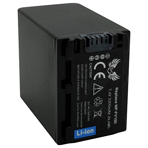 SK Akku Sony NP-FV100 | 3300mAh | für Sony DCR-SX63 DCR-SX85 HDR-CX900 HDR-PJ740 HDR-PJ810 HDR-VG900 /// NP-FV50 NP-FV70 NP-FV120 SK Akku Sony NP-FV100 | 3300mAh | für Sony DCR-SX63 DCR-SX85 HDR-CX900 HDR-PJ740 HDR-PJ810 HDR-VG900 /// NP-FV50 NP-FV70 NP-FV120 von skgames
