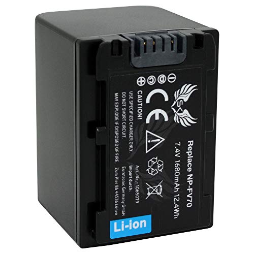 SK Akku Sony NP-FV70 | 1680mAh | für Sony DCR-SX63 DCR-SX85 HDR-CX900 HDR-PJ740 HDR-PJ810 HDR-VG900 /// NP-FV50 NP-FV100 NP-FV120 SK Akku Sony NP-FV70 | 1680mAh | für Sony DCR-SX63 DCR-SX85 HDR-CX900 HDR-PJ740 HDR-PJ810 HDR-VG900 /// NP-FV50 NP-FV100 NP-FV120 von skgames