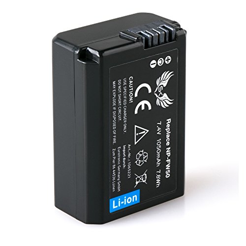 SK Akku Sony NP-FW50 |- 1050mAh -| für Sony Alpha 7 7II 7R 7S II 5100 6300 6500 // NEX-3 NEX-6 NEX-7 NEX-F3 // DSC RX10 // SLT A35 A55 // ZV-E10 SK Akku Sony NP-FW50 |- 1050mAh -| für Sony Alpha 7 7II 7R 7S II 5100 6300 6500 // NEX-3 NEX-6 NEX-7 NEX-F3 // DSC RX10 // SLT A35 A55 // ZV-E10 von SK Games