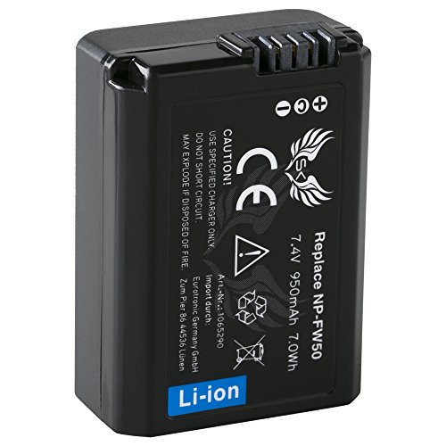 SK Akku Sony NP-FW50 |- 950mAh -| für Sony Alpha 7 7II 7R 7S II 5100 6300 6500 // NEX-3 NEX-6 NEX-7 NEX-F3 // DSC RX10 // SLT A35 A55 // ZV-E10 SK Akku Sony NP-FW50 |- 950mAh -| für Sony Alpha 7 7II 7R 7S II 5100 6300 6500 // NEX-3 NEX-6 NEX-7 NEX-F3 // DSC RX10 // SLT A35 A55 // ZV-E10 von SK Games
